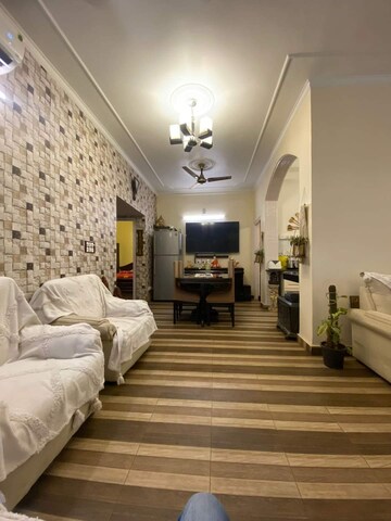 Living Room in 3 BHK Builder Floor at Green Fields Colony – for Sale