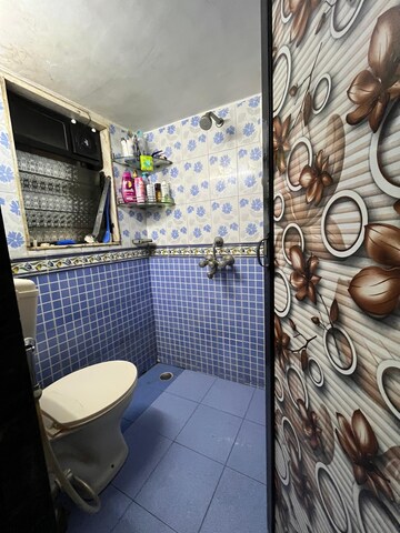 Bathroom in 1 BHK Apartment at Mother Teresa Apartment, Vasai East – for Sale