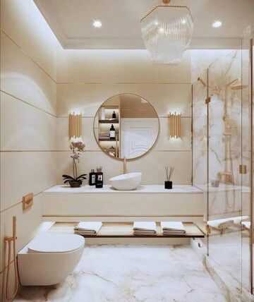 Bathroom in 3 BHK Builder Floor at Kirti Nagar – for Sale
