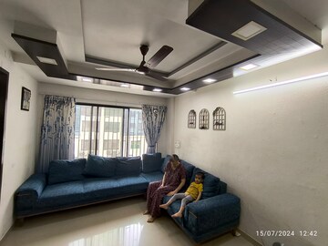 Living Room in 3 BHK Apartment at Adajan – for Sale