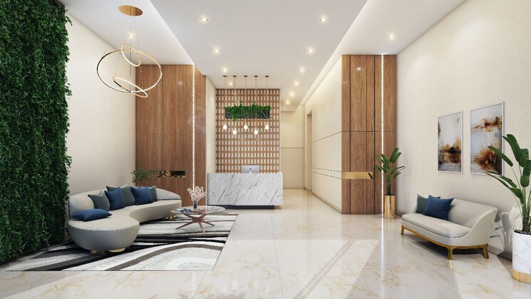 Living Room, kolte-patil-life-republic-aros 3 Bedroom 1050 Sq.Ft. Apartment In Hinjewadi Pune 7301475