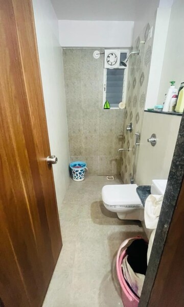 Bathroom in 2.5 BHK Apartment at Bramha Avenue, Kondhwa – for Rent