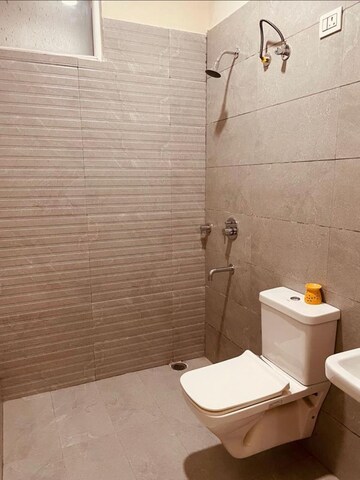 Attached Bathroom in 3 BHK Apartment at Dhakoli Village – for Sale