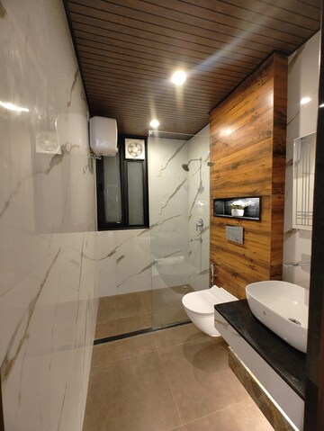 Bathroom in 4 BHK Apartment at KGK Akshar, Mansarovar – for Sale
