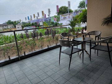 Balcony in 4 BHK Apartment at KGK Akshar, Mansarovar – for Sale
