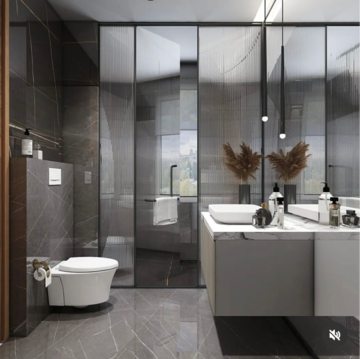 Kitchen in 4 BHK Builder Floor at Vasant Vihar – for Sale