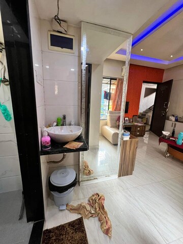 Living Room in 1 BHK Apartment at Gaurav City, Mira Road – for Sale