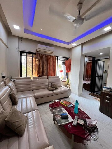 Living Room in 1 BHK Apartment at Gaurav City, Mira Road – for Sale