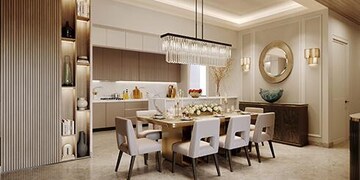 Living Room in 3 BHK Apartment at Jashn Elevate, Sushant Golf City – for Sale
