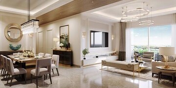Living Room in 3 BHK Apartment at Jashn Elevate, Sushant Golf City – for Sale