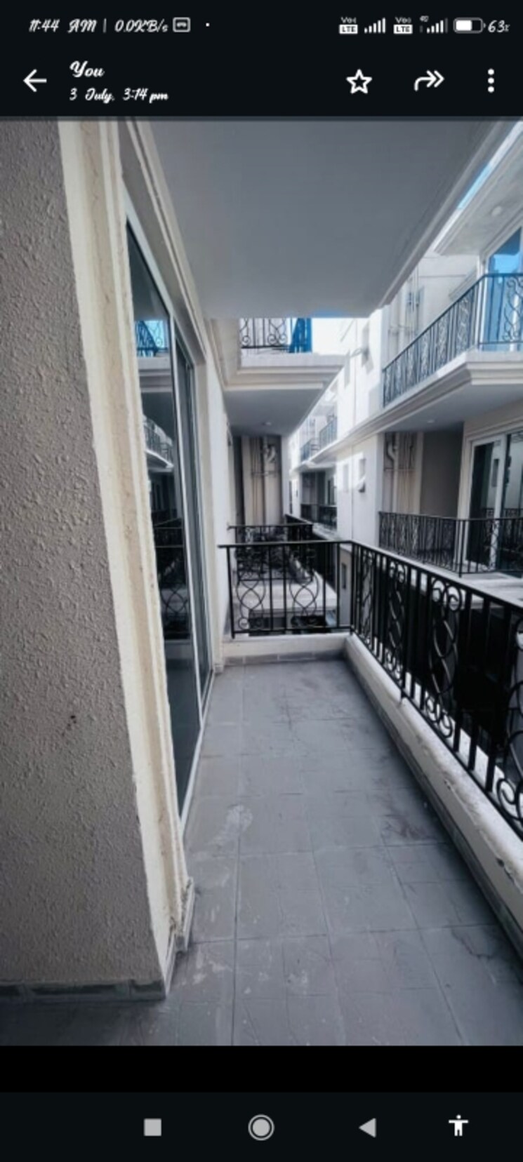 Balcony, gls-arawali-homes 2 Bedroom 800 Sq.Ft. Apartment In Sohna Sector 4 Gurgaon 7302550