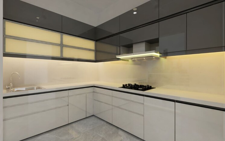 Kitchen, mokal-pushp-pinnacle 3 Bedroom 1650 Sq.Ft. Apartment In Kharghar Navi Mumbai 7302695