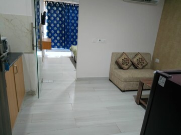 Living Room in 1 BHK Builder Floor at Chandigarh Citi Center, Vip Road – for Sale