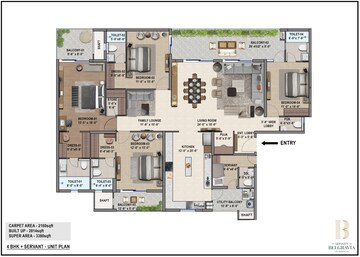 5 BHK Apartment For Sale in International Airport Road