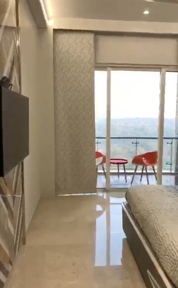 Living Room in 4 BHK Apartment at Lodha Fiorenza, Goregaon East – for Sale