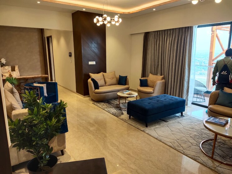 Living Room, lodha-palava-city 4 Bedroom 2399 Sq.Ft. Penthouse In Dombivli East Thane 7303284