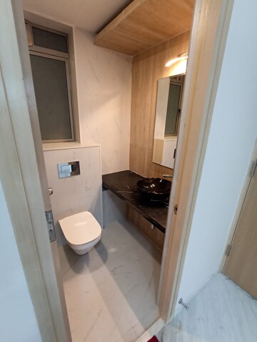 Bathroom in 3 BHK Apartment at Lodha Bel Air, Jogeshwari West – for Sale