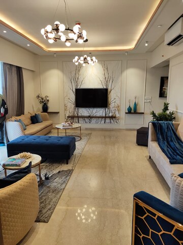 Living Room in 3 BHK Apartment at Lodha Palava Serenity A, Dombivli East – for Sale