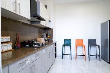 Kitchen in 3 BHK Apartment at Malwa Escon Primera, International Airport Road – for Sale