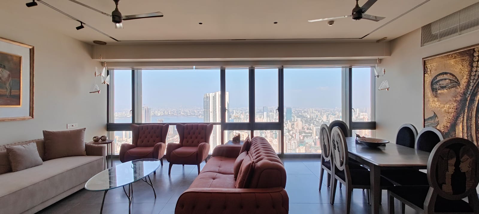 3 BHK Apartment For Rent in Lodha Trump Tower Worli Mumbai  7304126