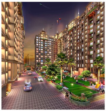 2 BHK Apartment – Exterior View View at Agarwal Paramount, Virar West - for Sale