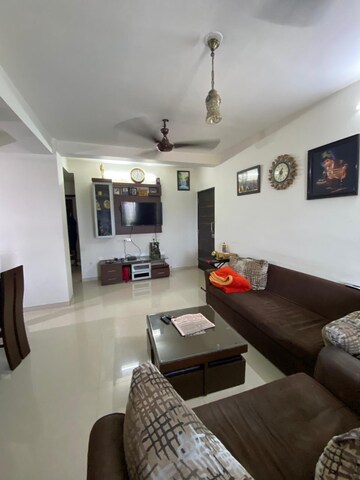 Living Room in 1 BHK Apartment at Gurukrupa Marina Enclave, Malad West – for Sale