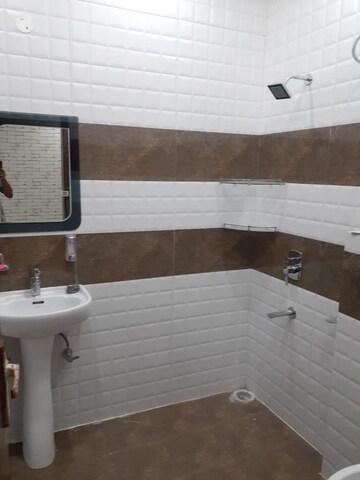Bathroom in 3 BHK Builder Floor at Peer Mucchalla – for Sale