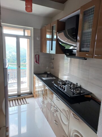 Kitchen in 2 BHK Apartment at Dedhia Elita, Ghodbunder Road – for Sale
