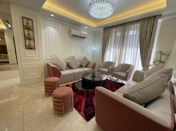 Living Room in 3 BHK Apartment at Roseate Homes, Ghazipur – for Sale