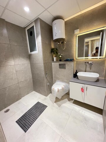 Bathroom in 3 BHK Apartment at Roseate Homes, Ghazipur – for Sale