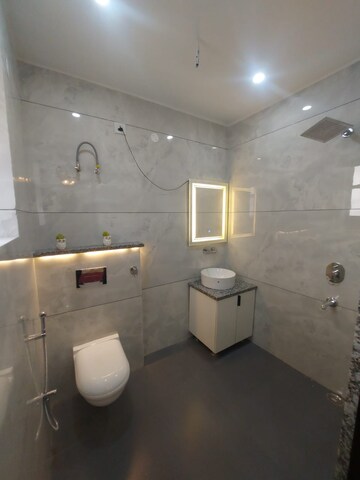 Bathroom in 3 BHK Builder Floor at Aerocity – for Sale
