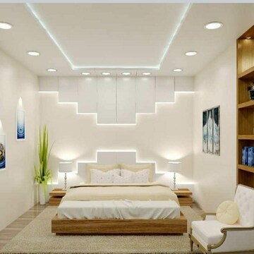 Bedroom in 4 BHK Builder Floor at Mansarover Garden – for Sale