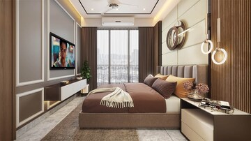 Bedroom in 1 BHK Apartment at JSB Nakshatra Aazstha, Vasai East – for Sale