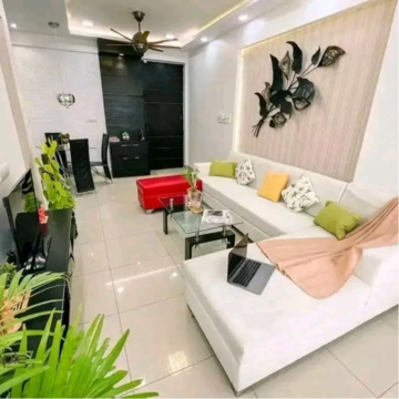 Living Room in 2 BHK Apartment at Kanker Khera – for Sale