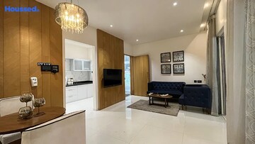 Living Room in 3 BHK Apartment at The Scapers Zenone, Wakad – for Sale