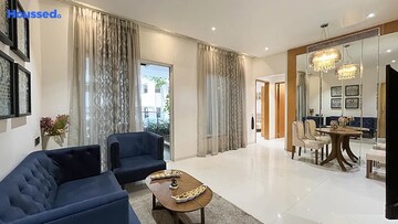 Living Room in 3 BHK Apartment at The Scapers Zenone, Wakad – for Sale