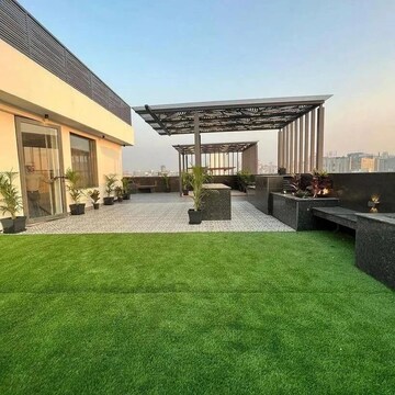 Terrace in 5 BHK Apartment at Ambience Island Lagoon, Sector 24 – for Sale