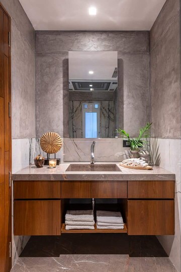 Bathroom in 2 BHK Apartment at Moreshwar 19 East, Nerul – for Sale