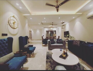 Living Room in 4 BHK Apartment at DLF The Belvedere Park, Sector 24 – for Sale