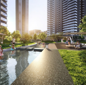 2.5 BHK Apartment – Exterior View View at Krisumi Waterside Residences, Sector 36a - for Sale
