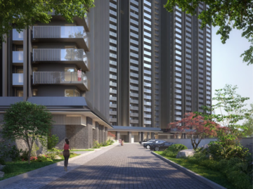 2.5 BHK Apartment – Exterior View View at Krisumi Waterside Residences, Sector 36a - for Sale