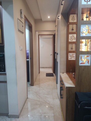 Building Lobby in 2 BHK Apartment at Rosa Oasis Ph 2, Ghodbunder Road – for Sale