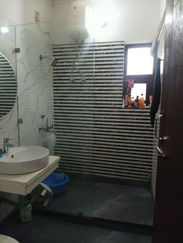 Bathroom in 2 BHK Apartment at Shri Devaji Residency, Dhakoli Village – for Sale