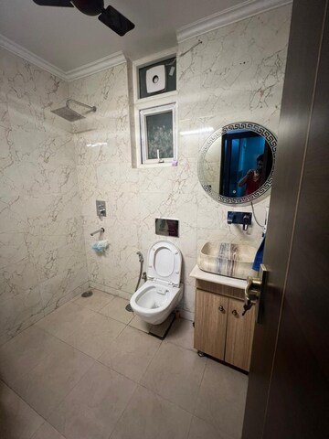 Bathroom in 2 BHK Builder Floor at Sushant Lok 2, Sector 57 – for Sale