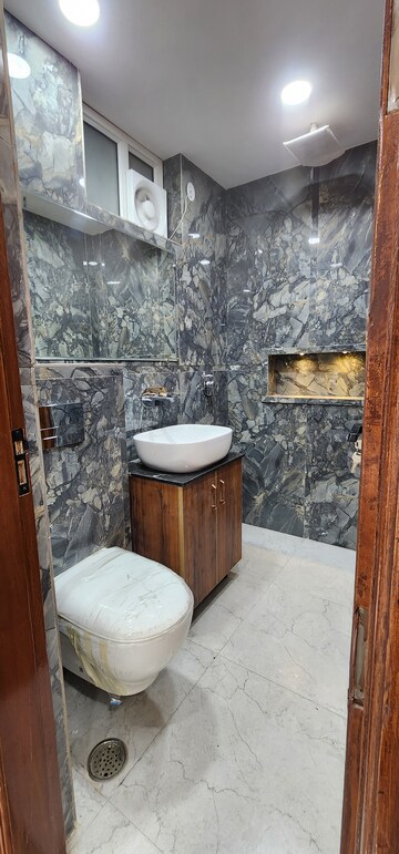 Bathroom in 3 BHK Apartment at Sector 6, Dwarka – for Sale
