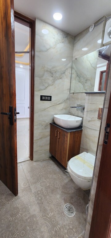 Bathroom in 3 BHK Apartment at Sector 6, Dwarka – for Sale