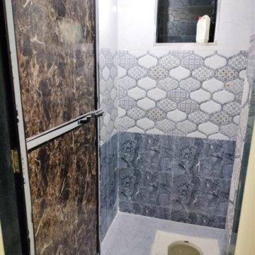 Bathroom in 3 BHK Apartment at 5P Bhagwati Heritage, Kamothe Sector 21 – for Sale