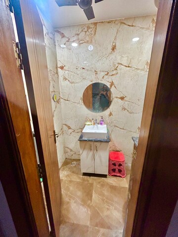 Bathroom in 3 BHK Builder Floor at Sainik Colony – for Sale