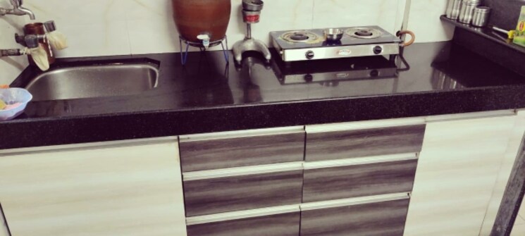 Kitchen, zala-complex 2 Bedroom 900 Sq.Ft. Apartment In Gultekdi Pune 7308422