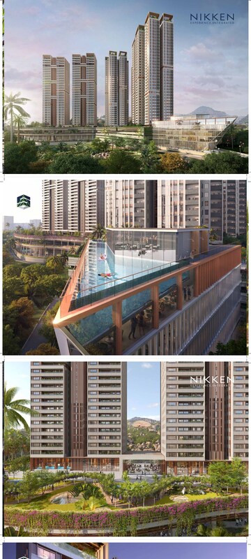 3.5 BHK Apartment – Exterior View View at Srias Iwa, Puppalaguda - for Sale